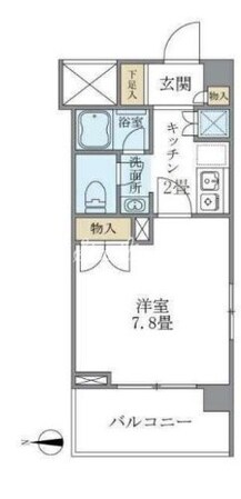 リュミエール三田の物件間取画像